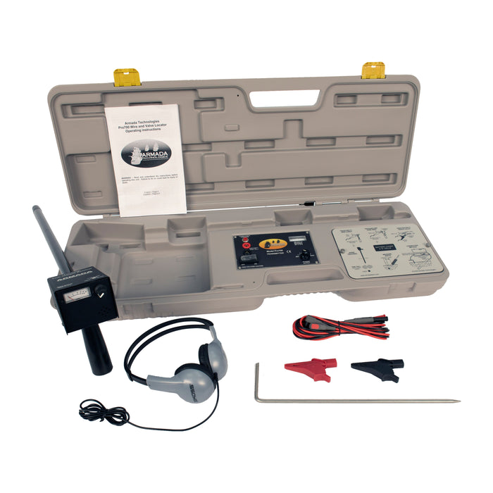 Armada Technologies PRO700™ LOCALIZADOR DE VÁLVULAS DE ROCIADORES Y CABLES SUBTERRÁNEOS