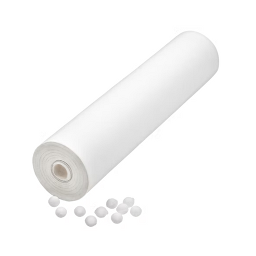 BB-Guard-Filter with small white balls on a white background