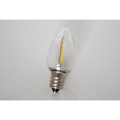 Seasonal Source - LED-C7-PW-FIL - C7 LED Filament Pure White 25 ea.