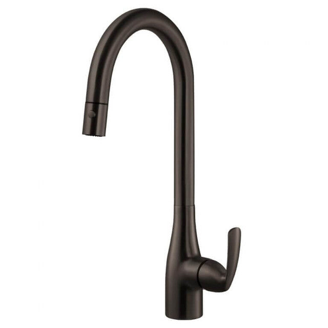 Houzer Cora Series Oil Rubbed Bronze Single Handle Pull-Down Kitchen Faucet - CORPD-569-OB