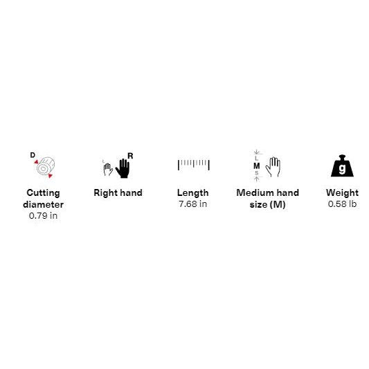 Felco 6 Elite One-hand pruning shear - High performance - Ergonomic - Compact