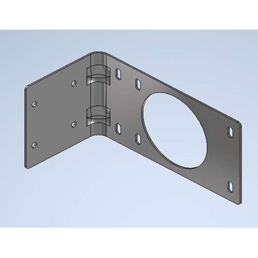 Mounting Bracket for Flange Fitting Assembly (Optional) with TracPipe and TracPipe