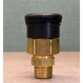 Threaded Straight Fitting (Male-NPT) with Flip Sleeve Assembly for TracPipe and TracPipe AP Sizes 3/8"- 1"