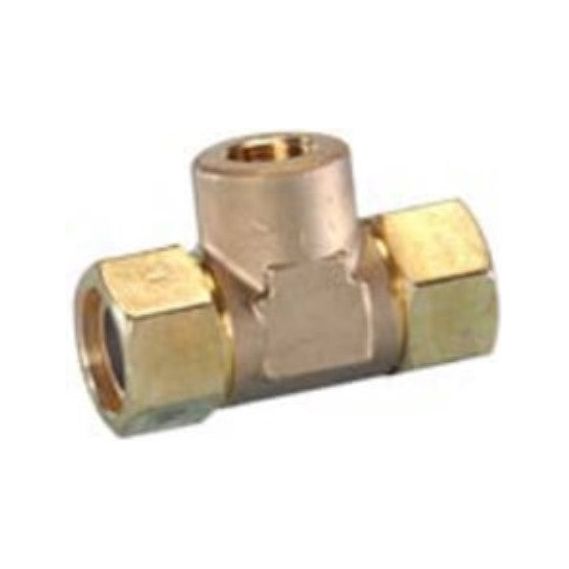 TracPipe - FGP-T750-500 - AutoFlare Tee - Female 3/4"-1/2"