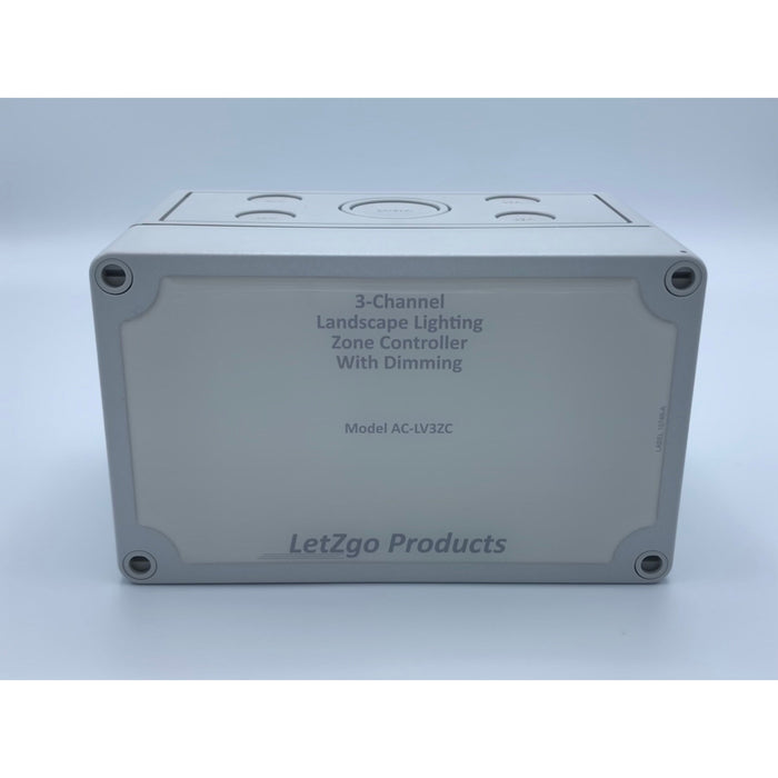 LetZgo Products AC-LV3ZC  Landscape Lighting Zone Controller