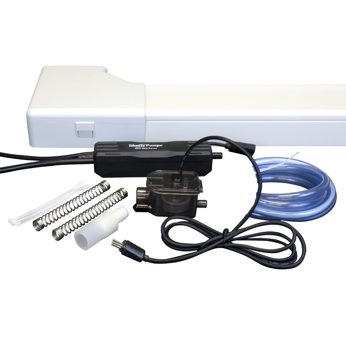 LCU-MS2 mini split condensate blown out of white background