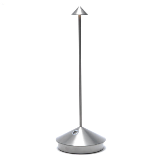 Zafferano LD0650AN4 Pina Pro Table Lamp Antique Nickel finish