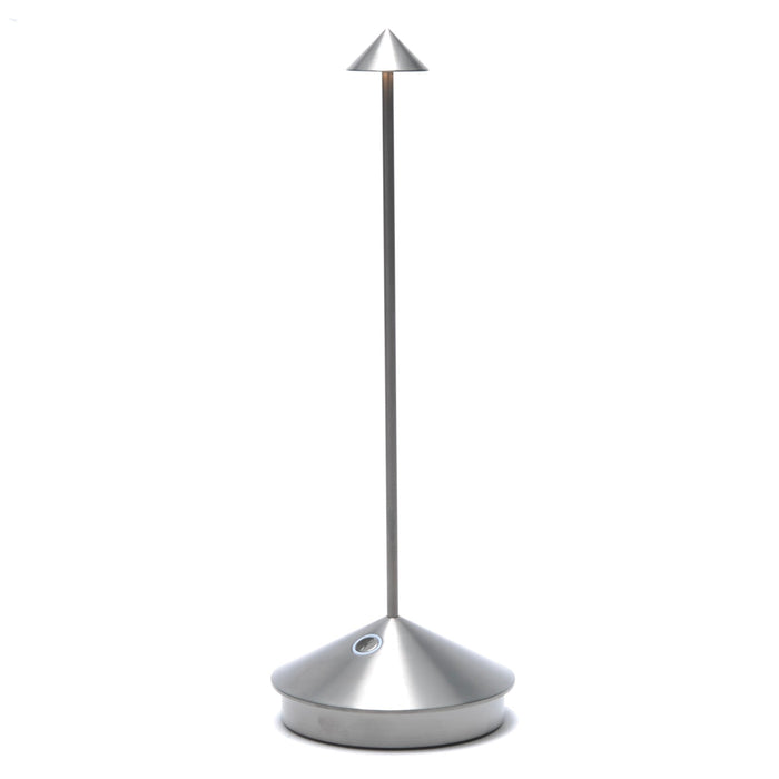 Zafferano LD0650AN4 Pina Pro Table Lamp Antique Nickel finish