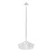 Zafferano LD0650BFA Pina Pro Table Lamp Silver Leaf finish