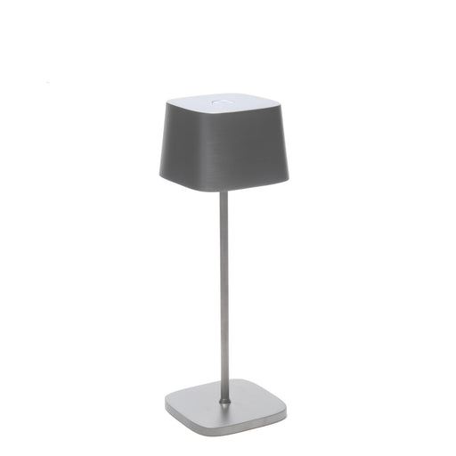 Zafferano LD0870AN4 Ofelia Pro Table Lamp Antique Nickel finish