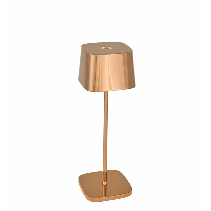Zafferano LD0870E4 Ofelia Pro Table Lamp Rose Gold finish