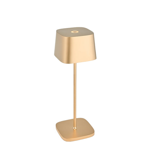 Zafferano LD0870SB4 Ofelia Pro Table Lamp Satin Brass finish