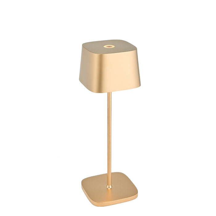 Zafferano LD0870SB4 Ofelia Pro Table Lamp Satin Brass finish