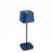 Zafferano LD0870Y4 Ofelia Pro Table Lamp Steel Blue finish