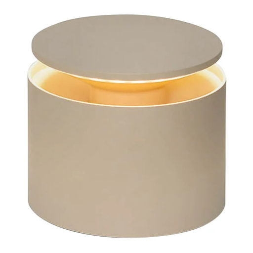 Zafferano LD1050S3 PushUp Pro rechargeable table lamp sand finish