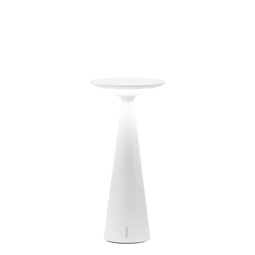Zafferano LD1600B3 Damina Pro Table Lamp White finish