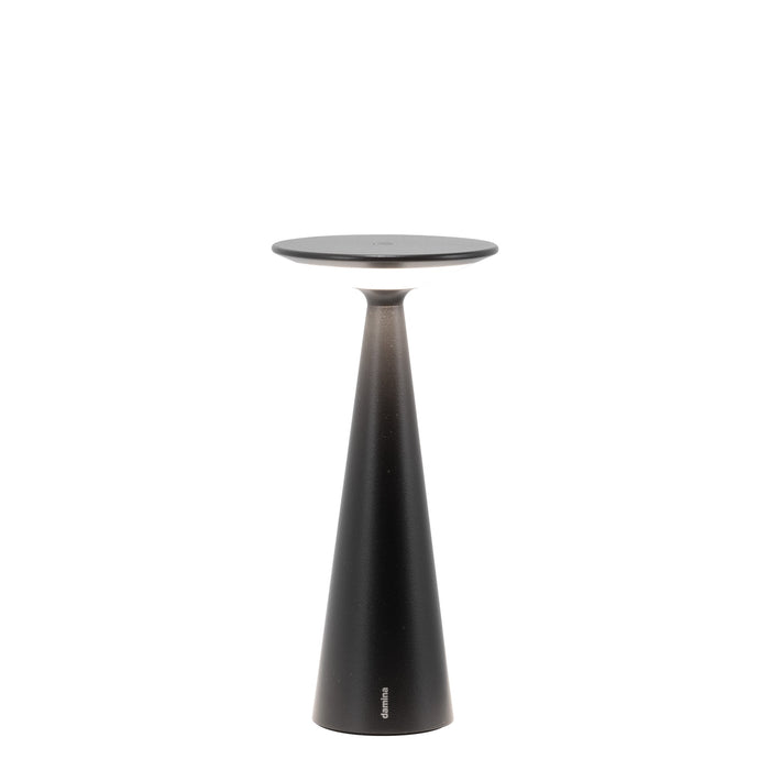 Zafferano LD1600D3 Damina Pro Table Lamp Black finish