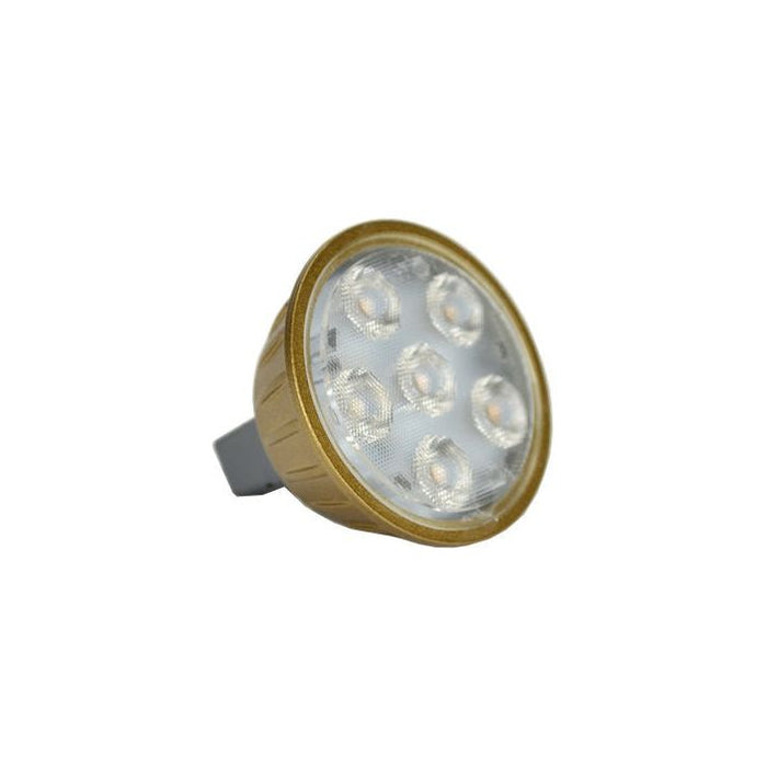Sistemas de iluminación únicos - LED-5W-CM6SP27K Foco MR16 serie Flex Gold, 5W, 2700K