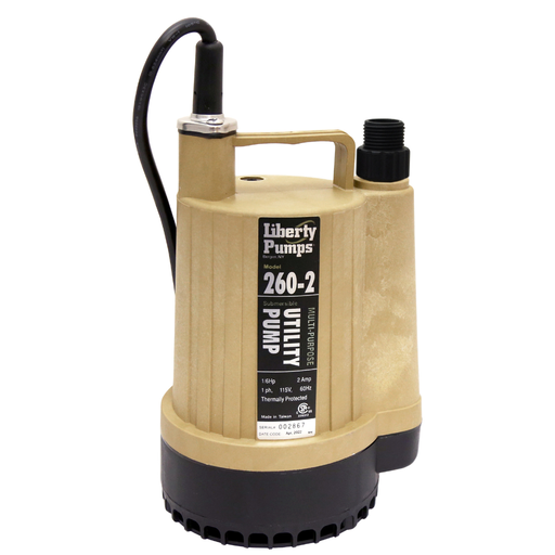 Liberty Pumps utility pump on a white background