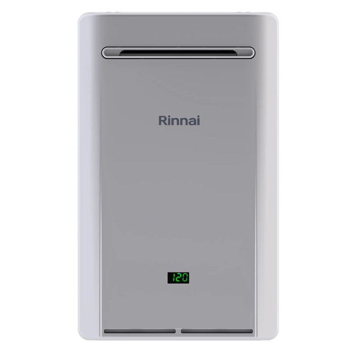 Rinnai RE180eN RE Series Outdoor Natural Gas Tankless Water Heater, 180K BTU