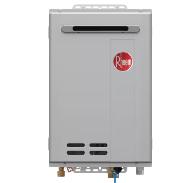 Rheem - RTG-95XLN-3 - Mid Efficiency 9.5 GPM Outdoor Natural Gas EcoNet Enabled Tankless Water Heater