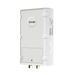 side view of White water heater with 'Eemax' branding on a white background