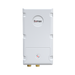 Tankless White water heater on white background