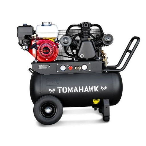 Tomahawk Power TAC20H-200 20-gallon portable air compressor with 6.5 HP Honda GX200 engine