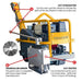 Tomahawk Power TFS10H walk-behind saw component and handle detail
