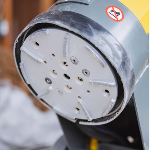 Tomahawk Power TGDR10 sander and polisher component detail view