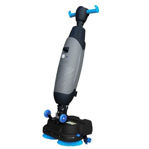 Tomahawk Power TMOP18e electric mini floor scrubber with 18-inch cleaning diameter