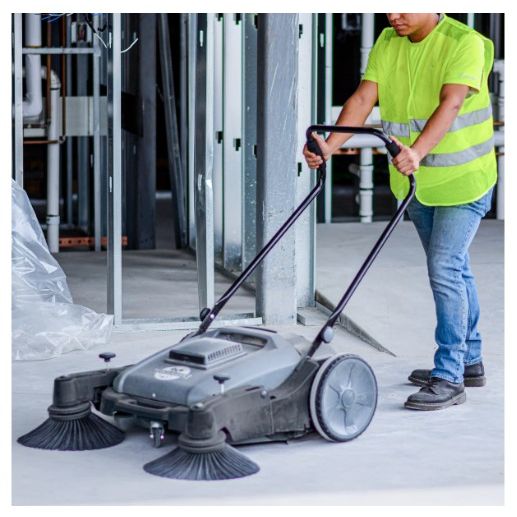 Tomahawk Power TOS38 38-inch floor and surface sweeper product detail