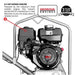 Tomahawk Power TPT36FXH-270 Honda fast pitch trowel product detail for slab finishing