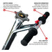 Tomahawk Power TSCAR-8H concrete planer grinder product and accessory detail