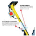 Tomahawk Power TSCP8 electric tile and floor stripper accessory detail