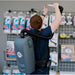 Tomahawk Power TVAC6PLUS backpack vacuum showing shoulder harness and hose details
