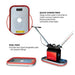 Tomahawk Power 440 lb paver vacuum lifter kit product and feature detail