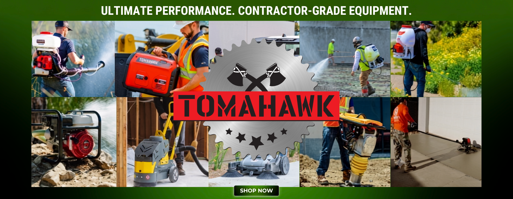 Collage of Tomahawk tools