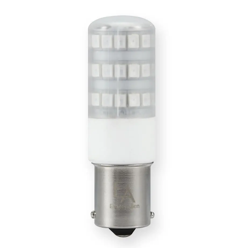 EmeryAllen 2W BA15S Single-Contact Bayonet Amber Turtle Bulb - 360 degree - EA-BA15s-2.0W-001-AMB — EA-BA15s-2.0W-001-AMB