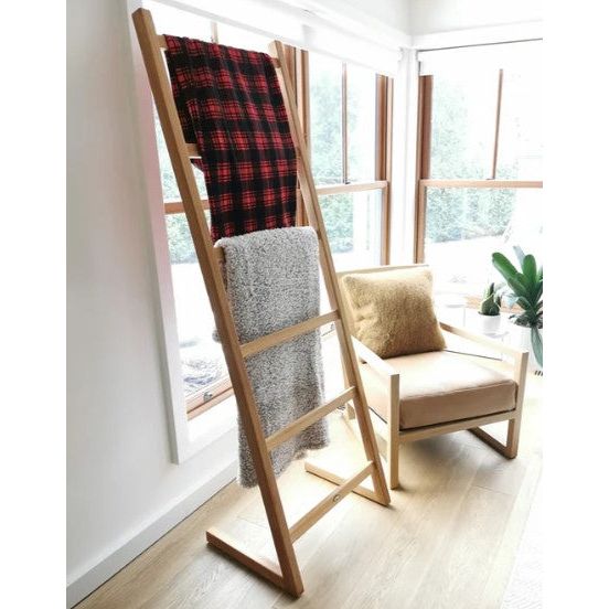 ARB - Teak Self-standing Towel Ladder 71" (180 cm) with 6 bars