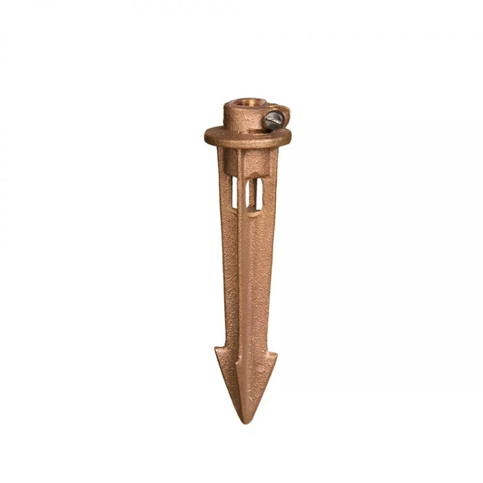 Cast Lighting Small Set-N-Stake Solid Bronze Ground Mounting Stake - CAST Lighting CMS5CB