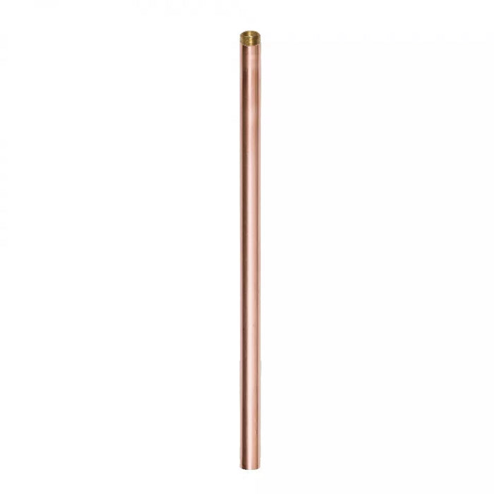 Cast Lighting Copper Pipe Stem 14 (unthreaded) - CAST Lighting XCBPSTEMS14