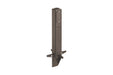 Arlington GPLN19BR bronze Gard-N-Post with threaded fixture opening, access cover and built-in stabilizers