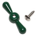 Arrowhead Brass PK1270 green tee replacement handle with stainless steel screw