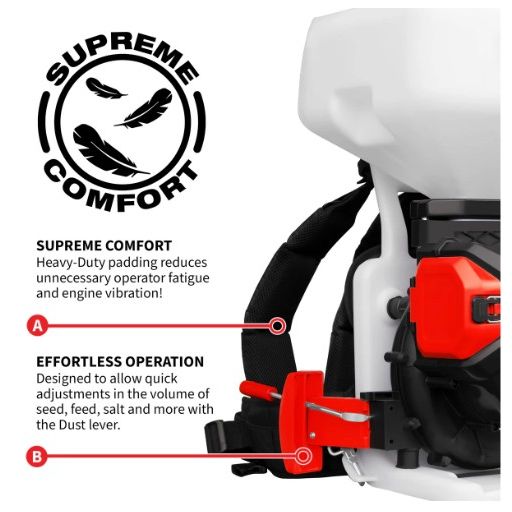 Tomahawk Power eTGS30 battery-powered spreader equipment detail for granular materials