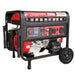 Tomahawk Power TG7000H 7000-watt Honda powered open frame portable generator with wheel kit