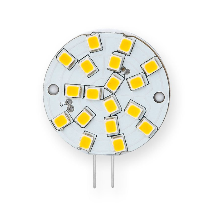 EmeryAllen 3W Wafer G4 Bi-Pin LED Replacement Lamp - 3000K, 180 degree - EA-G4-3.0W-003-3090 — EA-G4-3.0W-003-3090