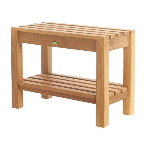 ARB - Teak Shower Bench Coach 24" (60 cm) with shelf