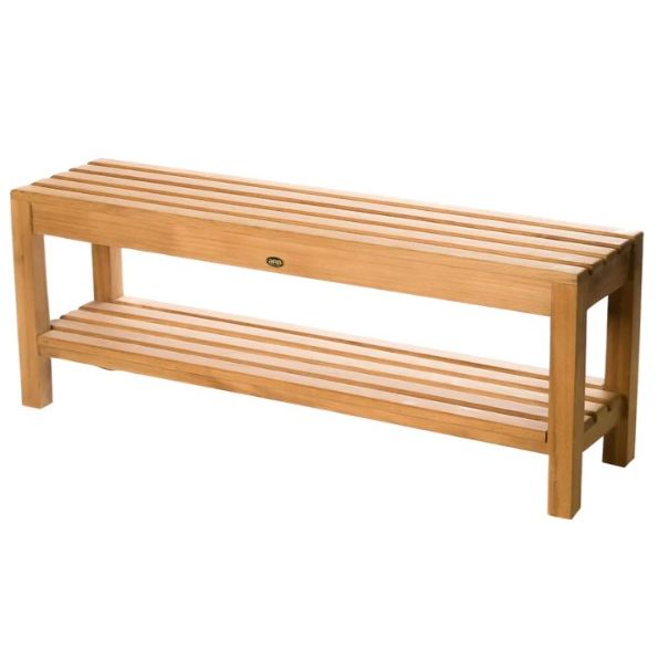 ARB - Teak Shower Bench Coach 47" (120 cm) with shelf