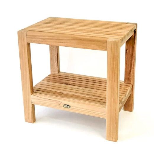 ARB - Teak Shower Bench Fiji 18" (45 cm) with Shelf